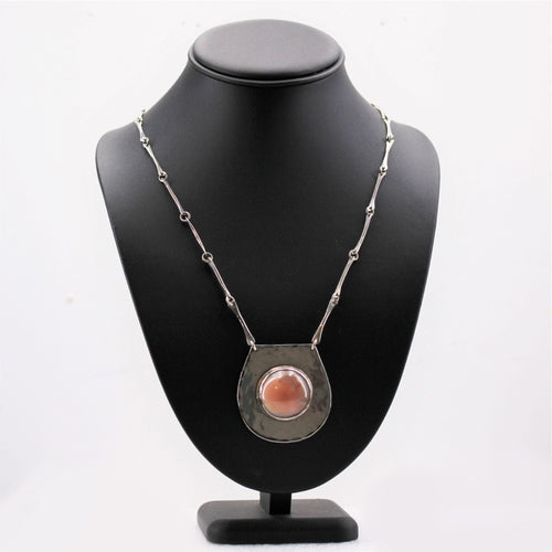 Collier Collier en argent et agate 58 Facettes 23-222