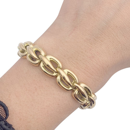 Bracelet Bracelet Chaumet "Kalinska", or jaune 58 Facettes 33263