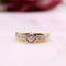 Bague Solitaire diamants or jaune 58 Facettes