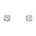 Boucles d'oreilles Puces d'oreilles diamants. 58 Facettes 31534