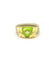 Bague 48 / Or 750‰ et Acier Bague Force 10 FRED Diamant Email 58 Facettes 220573R