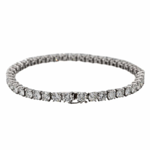 Bracelet Bracelet Ligne Or blanc Diamant 58 Facettes 2870813CN
