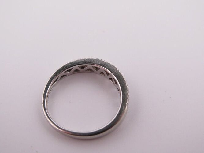 Bague 56 bague zenia alliance giulia platine et diamants 0.62ct t56 diamonds 58 Facettes 250686