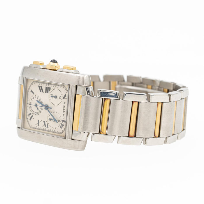 Cartier Watch Tank Française Yellow gold