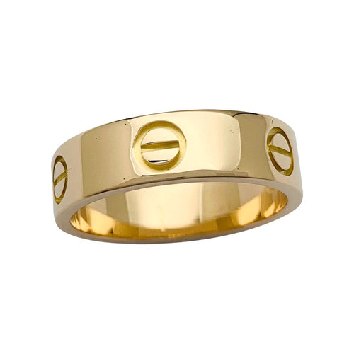 Bague 57 Bague Cartier modèle "Love" en or jaune. 58 Facettes 31871