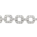 Bracelet Bracelet en platine serti de diamants taille ancienne. 58 Facettes 31228
