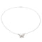 Collier Collier Or blanc Diamant 58 Facettes 578270CD
