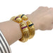 Bracelet Bracelet Vintage or jaune saphirs. 58 Facettes 31493