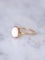 Bague or rose ancienne corail peau d'ange 58 Facettes