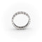 Bague 52 Bague Alliance Or blanc Diamant 58 Facettes 1855774CN