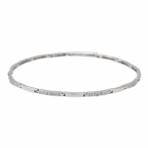 Bracelet Bracelet Or blanc Diamant 58 Facettes 2673353CN