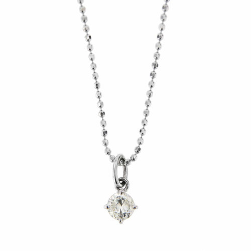 Collier Collier solitaire diamant 0,59 ct 58 Facettes 15502