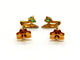 Boucles d'oreilles Boucles d'oreilles Puces Or jaune Emeraude 58 Facettes 1141395CD