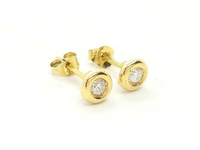 Boucles d'oreilles Boucles d'oreilles Or jaune Diamant 58 Facettes 579264RV