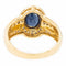 Bague 57 Bague Or jaune Saphir 58 Facettes 2303353CN