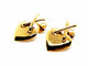 Boucles d'oreilles Boucles d'oreilles Coeur Or jaune 58 Facettes 1161913CN