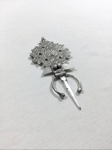 Broche Fibule Berbère Argent 58 Facettes