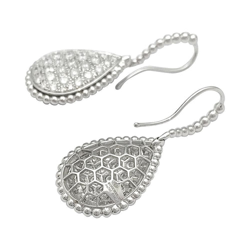 Boucles d'oreilles Boucles d'oreilles Boucheron "Serpent Bohème" en or blanc, diamants. 58 Facettes 31905