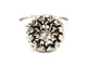 Bague 58 Bague Fleur Or blanc Diamant 58 Facettes 1338967CN