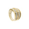 Bague 53 Anello a fascia con diamanti 58 Facettes 32987
