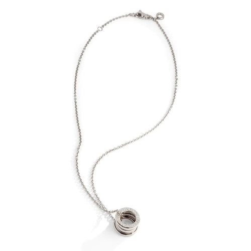 Collier BVLGARI - Collier collection B.Zero1 Or gris 58 Facettes 1