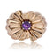 Bague 50 Bague tank godronnée saphir violet 58 Facettes 23-373