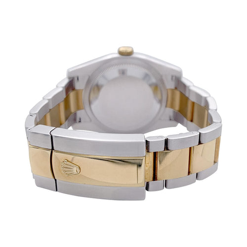 Montre Montre Rolex, "Oyster Perpetual Datejust", or jaune, acier. 58 Facettes 32934