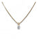 Collier Longueur : 47 cm / Jaune / Or 585 Collier pendentif Diamant 58 Facettes 210060R-200125R