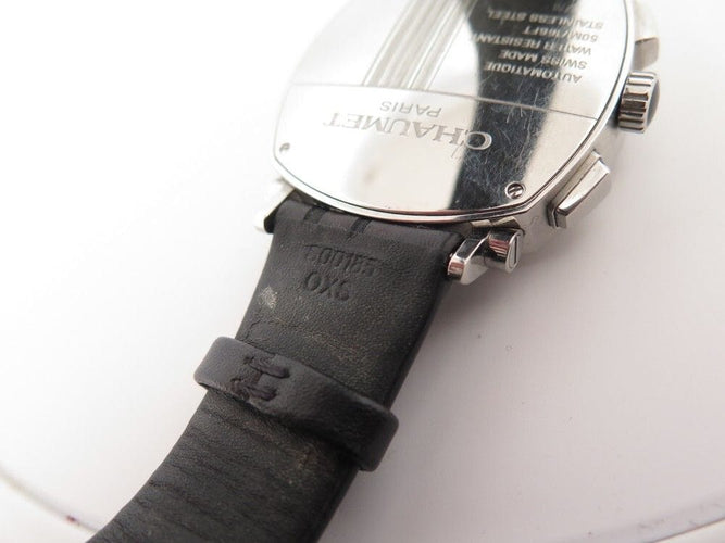 Montre montre CHAUMET dandy chronographe 1229 40 mm acier automatique 58 Facettes 254323