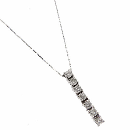 Collier Collier pendentif 7 diamants 58 Facettes 25102