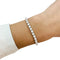 Bracelet Bracelet ligne Cartier, "Lignes Essentielles", platine, diamants. 58 Facettes 31146