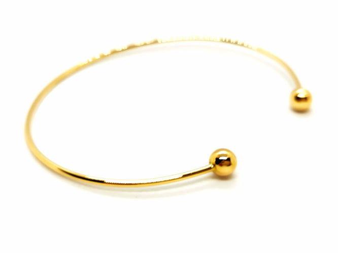 Bracelet Bracelet Jonc Or jaune 58 Facettes 1649337CN