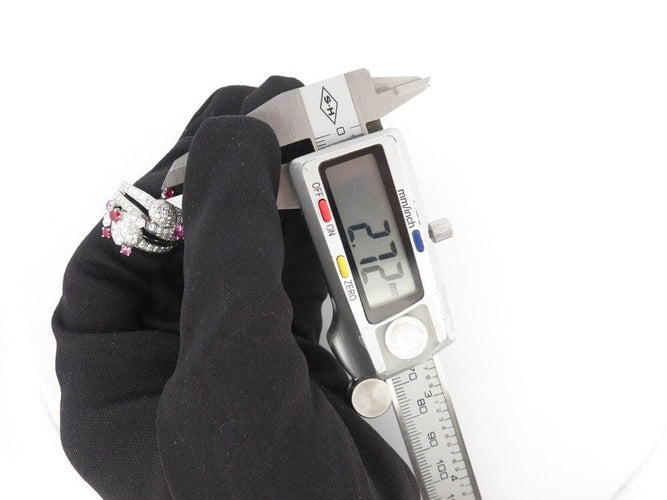 Bague 55 bague CHAUMET bee my love or blanc 18k diamant 1.1ct diamond 55 58 Facettes 250945