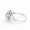 Bague 55 Bague Fleur Or blanc Diamant 58 Facettes 1692955CN
