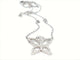 Collier Collier Or blanc Diamant 58 Facettes 06234CD