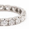 Bague 53 Bague Alliance américaine Or blanc Diamant 58 Facettes 2381420CN