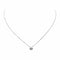 Collier Collier Pendentif Or blanc Diamant 58 Facettes 2737238CN