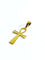 Pendentif Croix Copte Or jaune 58 Facettes