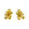 Boucles d'oreilles Boucles d'oreilles, "Feuillage", or jaune. 58 Facettes 31273