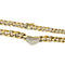 Collier Collier maille gourmette, coeur pavé diamants. 58 Facettes 30973
