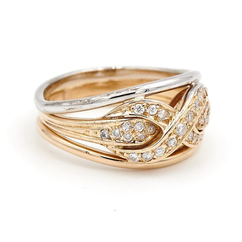 Bague 50 Bague Or jaune Diamant 58 Facettes 2028354CN