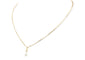 Collier Collier et pendentif perle en or jaune 58 Facettes 21PERLE-62