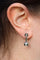 Boucles d'oreilles Boucles d'oreilles Pendantes Or blanc Diamant 58 Facettes 1925954CN