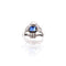 Bague 52 Bague Art Déco Platine Saphir Diamants 58 Facettes 25373