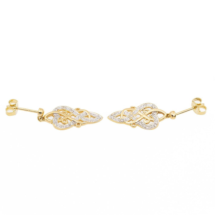 Boucles d'oreilles Boucles d'oreilles Or jaune Diamant 58 Facettes 1641815CN