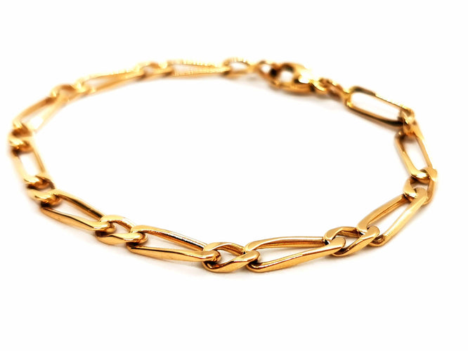 Bracelet Bracelet Maille cheval Or jaune 58 Facettes 1292209CN