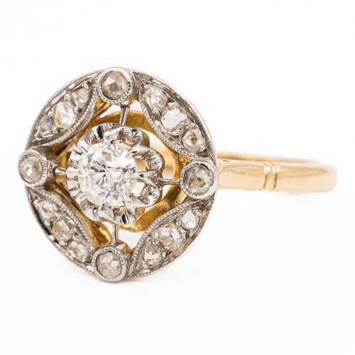 Bague 57 Bague Or blanc Diamant 58 Facettes 2360861CN