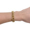 Bracelet Bracelet gourmette en or jaune. 58 Facettes 32156