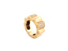 Bague 50 bague CHANEL profil de camelia or jaune 18k diamants 0.68ct 58 Facettes 254583