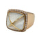 Bague 60 Bague Fred "Pain de sucre" en or rose et diamants, 7 pains de sucre. 58 Facettes 30796